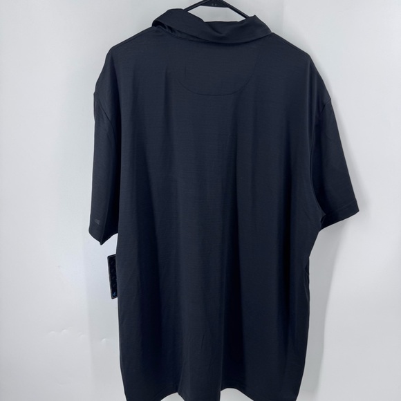 NWT Birdies Bound Black Polo Shirt Classic Short-Sleeve - Picture 5 of 10